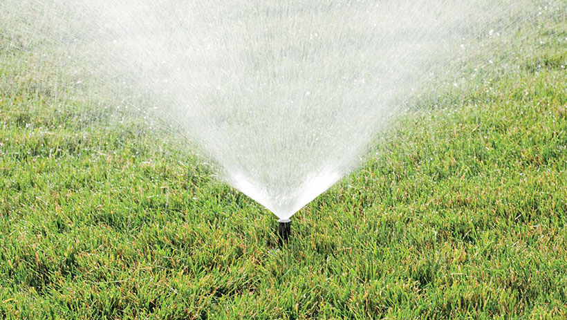Riego de áreas verdes